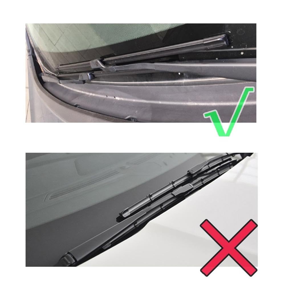 Juego Escobillas Limpiaparabrisas Delanteras Traseras Para Ford Focus 3 Hatchback 2011-2017 28 "28" 12" Limpieza Parabrisas