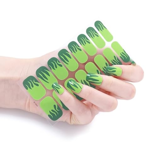 Set di adesivi per unghie in gel semi indurito per...