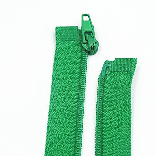 20Cm-60Cm 3# Apertura Nylon Cremalleras Cola Resina Adecuada para Ropa 100Uds-Rojo Rosa,100Uds,35cm