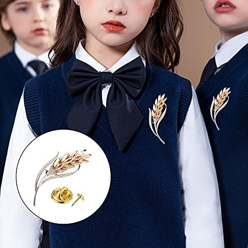 JANYUN 120 Pairs Butterfly Clutch Tie Tacks Pin Back Replacement with 8mm Length Blank Pins for Craft Making (Gold)