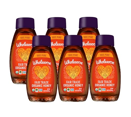 Wholesome Organic Honey 6 Pack