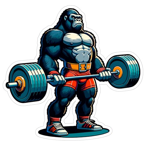 Weightlifting Sport Sticker 4 Inch Barbell Snatch Clean Jerk Strength Gym - Waterproof Vinyl Decal for Laptop Water Bottle Car Tumbler - Durable Aesthetic Long-Lasting Stickers for Adults ID44990
