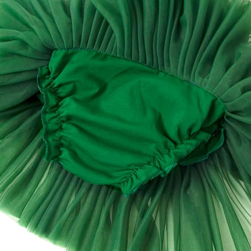 Image of 6M-3T Infant Baby Girl Tutu Skirt Toddler Girls Solid Color Tulle Skirts Birthday Outfits with Headband