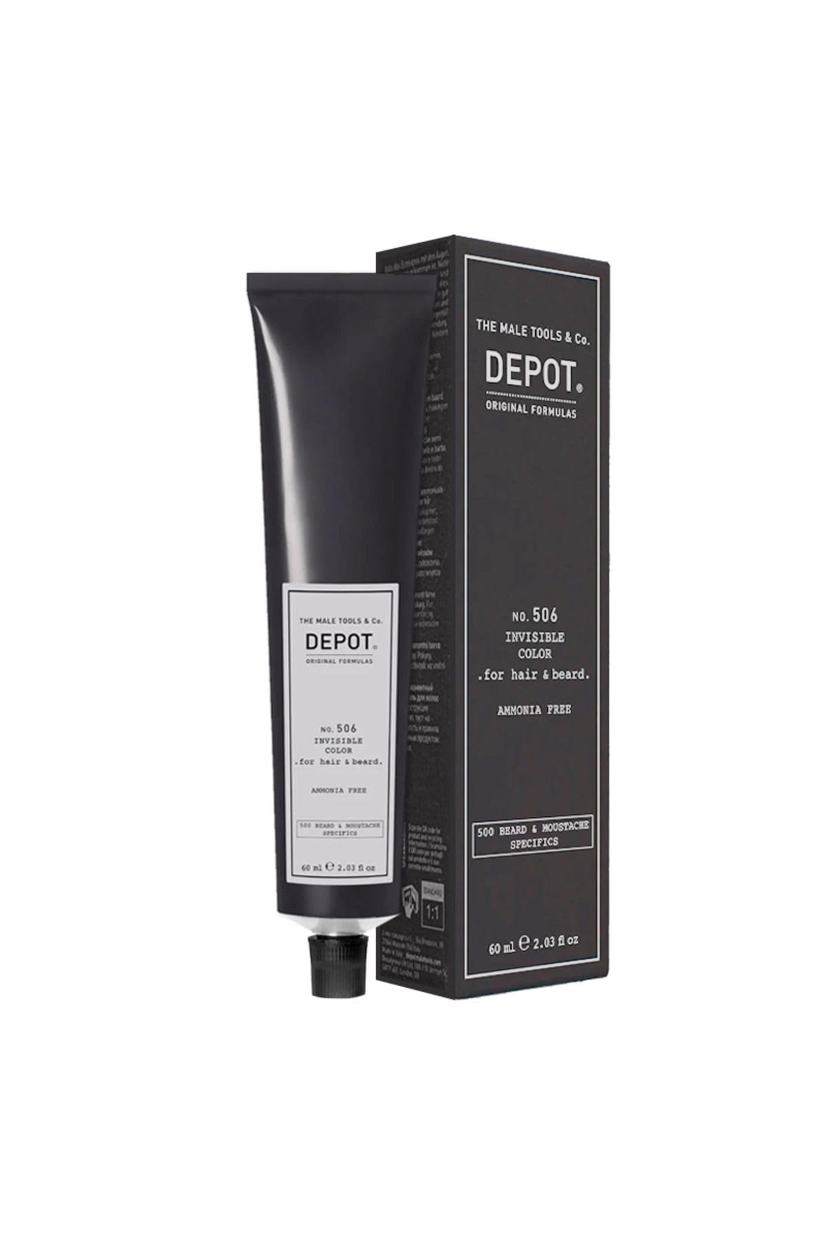 Depot Eucerin N. 506 Invisible Colour 011 Graphite Dark Ash Intensive, 60 ml