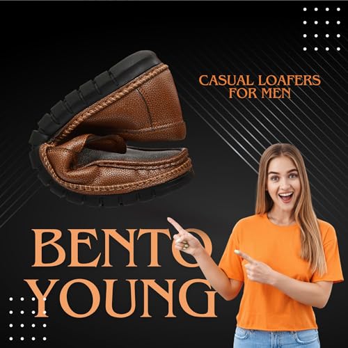 Image of Men's Leather Casual Loafers for Men