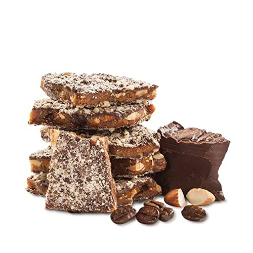 Dave's Sweet Tooth Toffee - Coffee Toffee Candy Gift Set (4 Oz. X 3) - Handmade & Homemade Gourmet Soft Toffee With Real Butter, Real Sugar And Hand-Sliced Almonds, Naturally Gluten-Free #TOP2