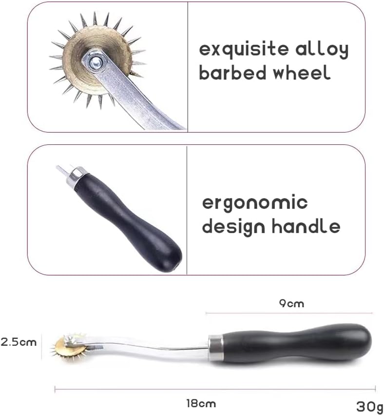 Erotic Stainless Steel Pinwheel BDSM Sex Roller Nipple Breast Spikes Fetish Tongue Stimulator Adult Roleplay Games Sex Toys .Sexual Tools