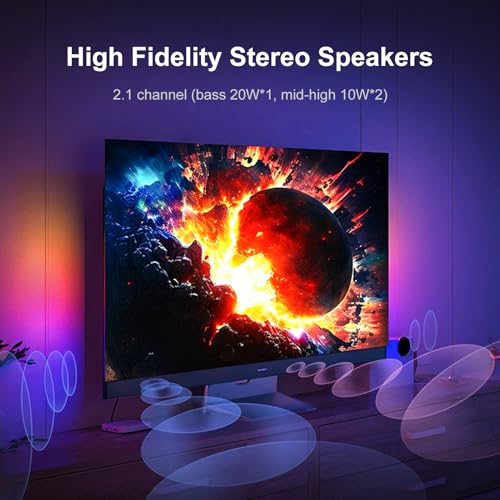 INNOCN 48" OLED Gaming Monitor 4K 138Hz UHD HDMI 2.1 USB Type C Computer Monitor FreeSync Premium Pro, 100% sRGB, 10Bits, HDR 10, Built-in Stereo Speakers, VESA Mountable, Black - Image 6