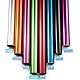 8 Farben Geschenkfolie Transparent Rolle - Farbe Transparent Geschenkpapier - klarsicht geschenkfolie for Für Blume, Geschenk baskt Verpackung,Heimwerker （43CM x 3M x 8 Rollen）