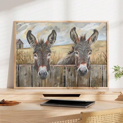 Toile d'ânes et maison rustique pour une ambiance douce à la maison