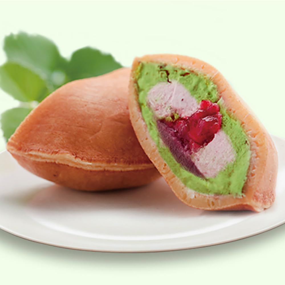 Amazon | 伊都きんぐ あまおう苺入りどら焼き「どらきんぐエース抹茶