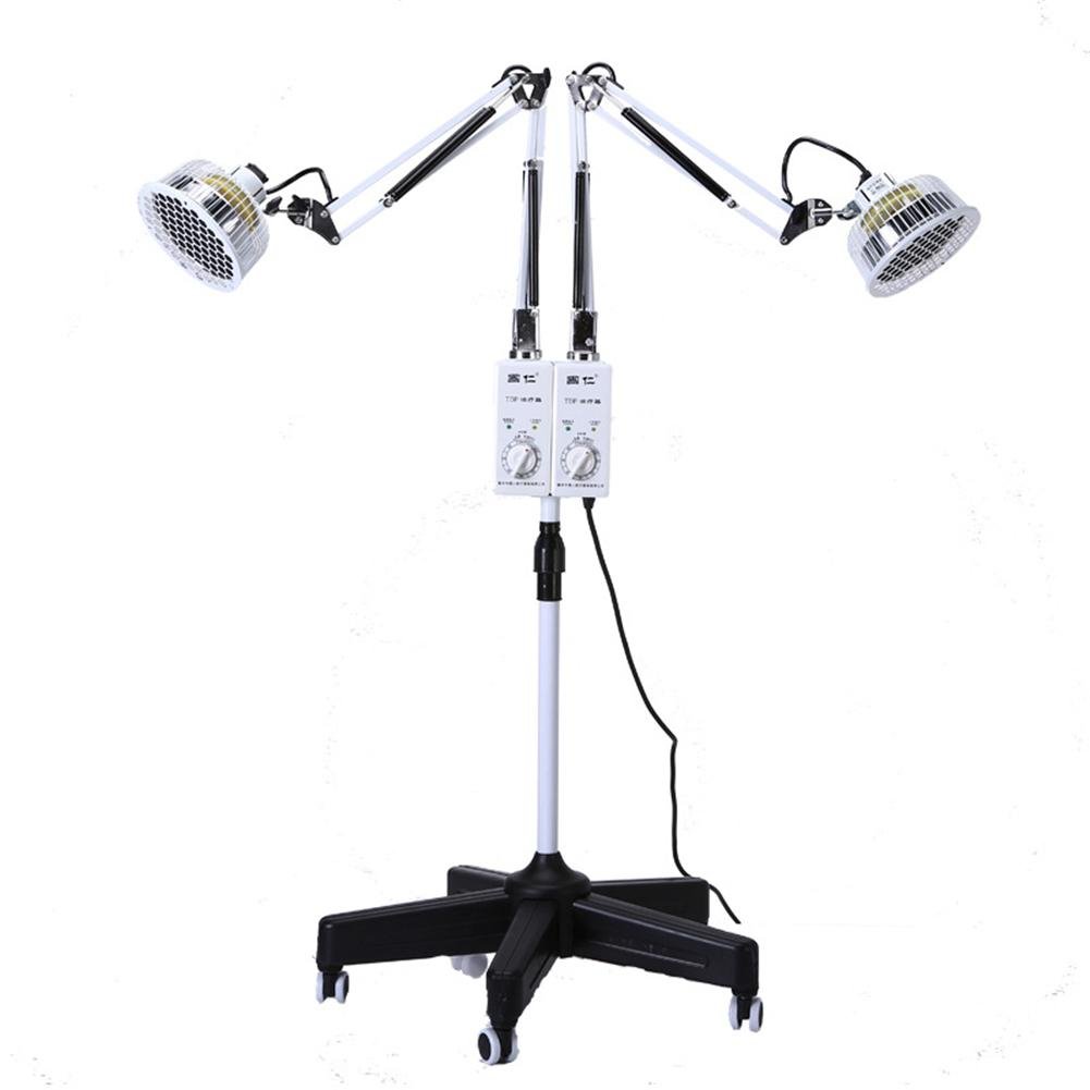 300W TDP Lejos Calor Lámpara Electromagnético Terapia Fisioterapia Ligero Mineral Plato Aparato Hora Ajuste Ajustable Temperatura