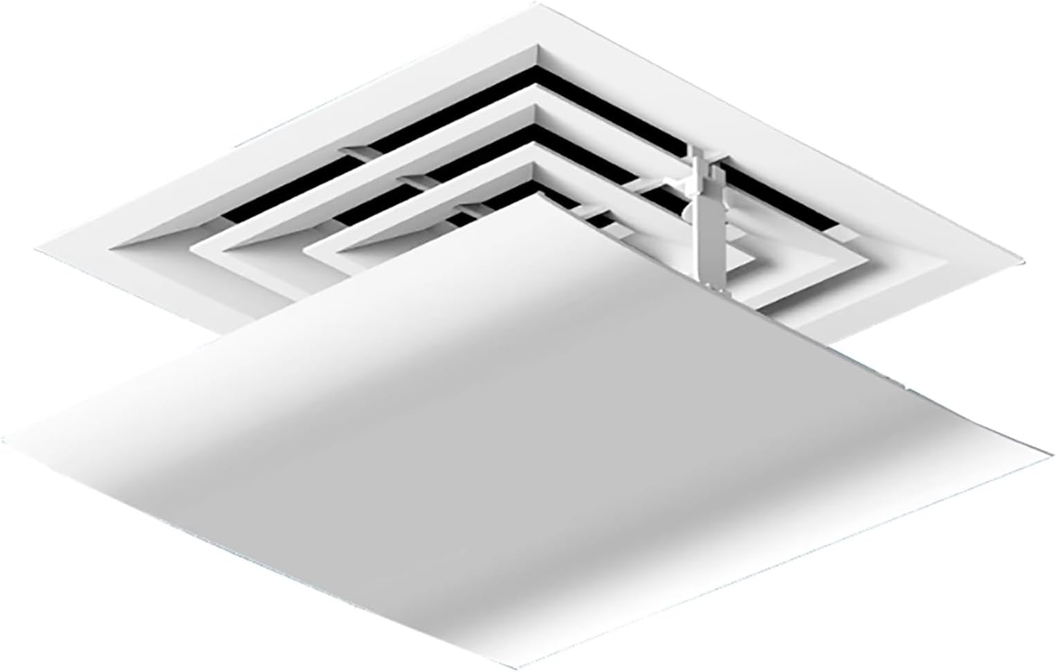 Air Conditioner Wind Deflector Cover - Adjustable Wind Direction for Central Household AC, Purifying Filter Included for Cleaner Air