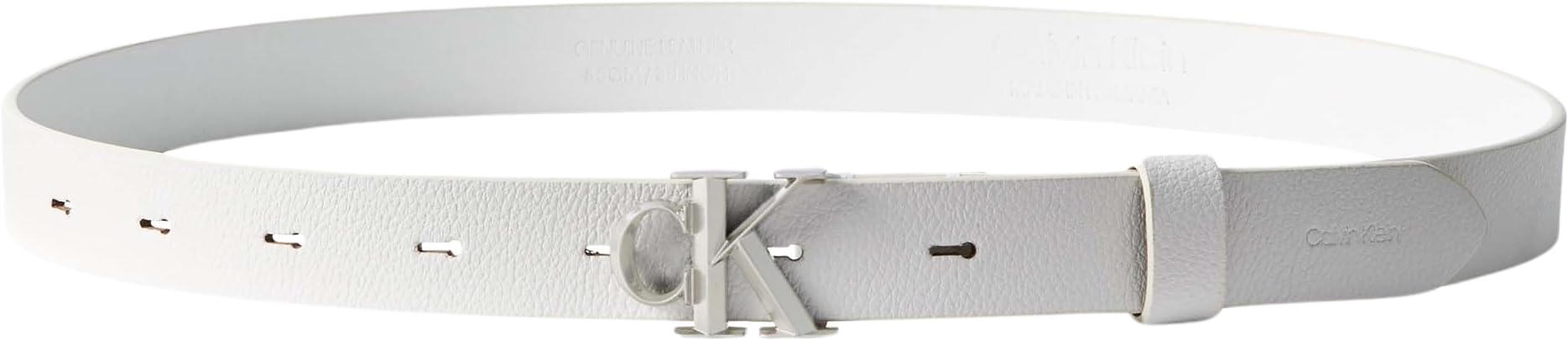 Calvin Klein Facet Ck Buckle Pebble Strap 25m Lv04f7060g Cinture Donna