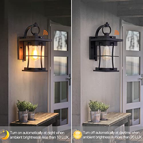 Haodengshi Dusk To Dawn Outdoor Wall Light thumb #3