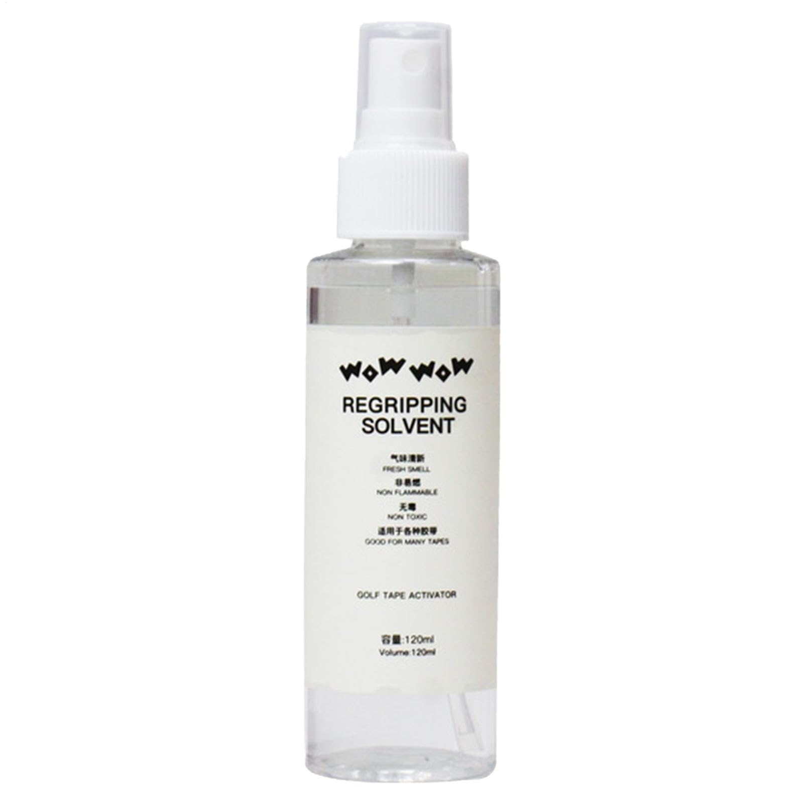 Golf Grip Solvent, 120 ml Golf Club Regripping Solvent Solution, Professional Repair Solution for Easy Repping and Grip Repair