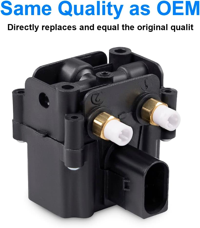 JDMON Air Suspension Valve Block Supply Compatible with 2009-2017 BMW F07 F11 F01 F02 535i 550i 740i Alpina B7 Compatible with 37206864215, 37206868998, 4722555610