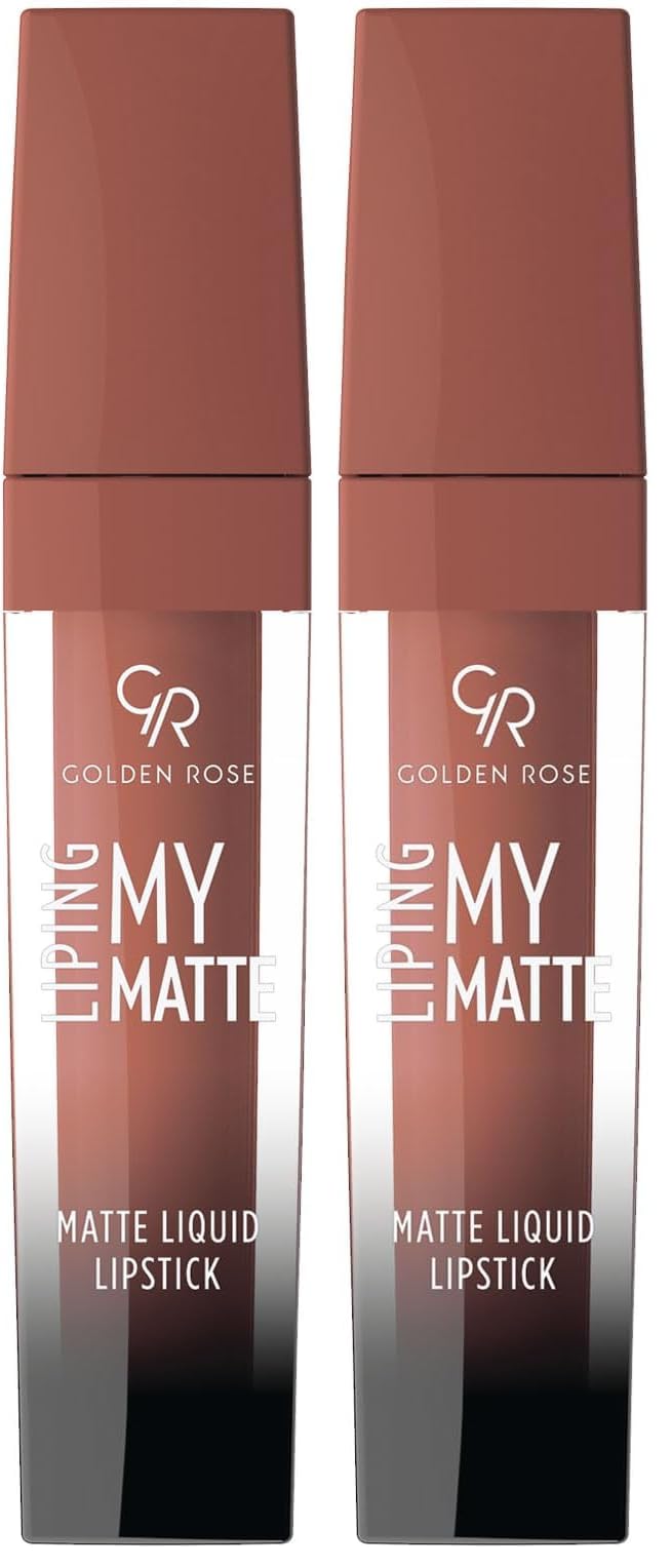 Golden Rose Liping My Matte Likit Ruj No: 23 - Suya Dayanıklı Ultra Mat Ruj (2 paketi)