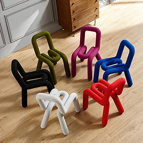 Nordic Creative Royal Blue Loungesessel für Einzelpersonen, modernes minimalistisches Design, perfekt für Zuhause, Freizeit und Essen