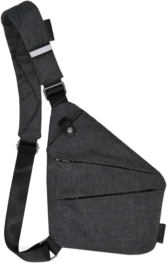 FarioxMulti-pocket Chest Bag Anti-Thief Chest Bags Shoulder Backpack Waterproof Sling Crossbody Bag Small Sling Bag Crossbody Personal Pocket Bag for Women and Men Travel Hiking Daypacks