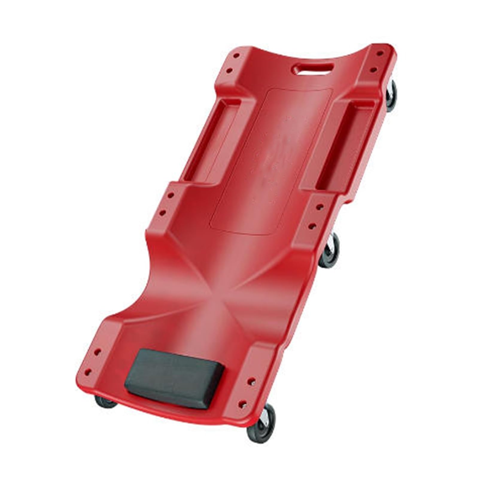 Genérico Plataforma Mecánica con Ranura For Herramientas Y Ruedas, Capacidad De 2 Toneladas, For Garaje, Taller Mecánico(Red,92x41x11.5cm)
