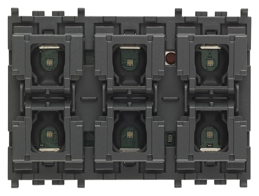 VIMAR KNX Steuerung 6 Tasten 3 Module 01585