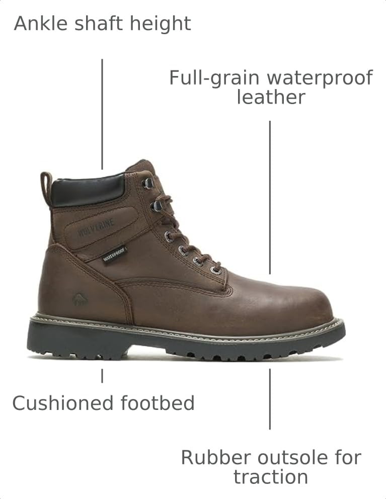 Image of Wolverine Men's Floorhand Waterproof 6 inch Boot