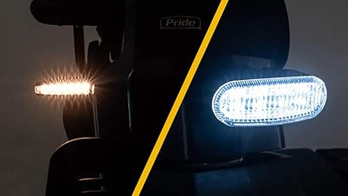 Miniatura 8 de Pride Mobility Victory LX Sport - Patinete de 4 ruedas (rojo manzana caramelo, asiento de 20 x 20 pulgadas)