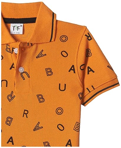 Image of T2F Boy's Cotton Regular Fit T-Shirt