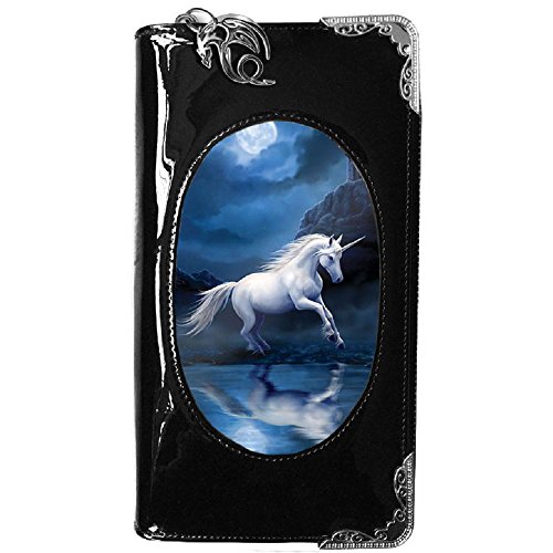 Anne Stokes - Monedero - Diseño de unicornio Moonlight