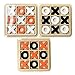 Jeu Classique De Tic-Tac-Toe Pour Enfants Adultes Jeu De Table Basse Jeu Classique Décoration De Maison Jeu De Société De Puzzle De Stratégie Jeu En Bois Pour Enfants Et Familles Pour Enfants Adultes