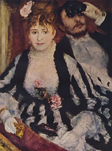 Tableau La loge de Renoir déco murale chic pour une chambre chaleureuse