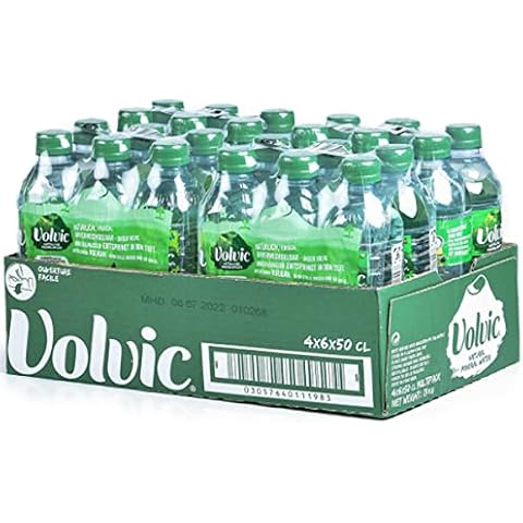Volvic Natürliches Mineralwasser Pack, in der praktischen 0,5l Flasche Cover