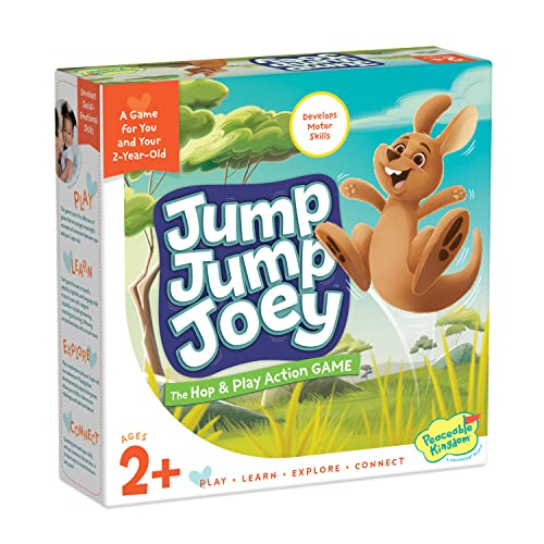 Peaceable Kingdom Jump Jump Joey First Game for Toddlers Interactive Play with Parent Ages 2+ (14194072)