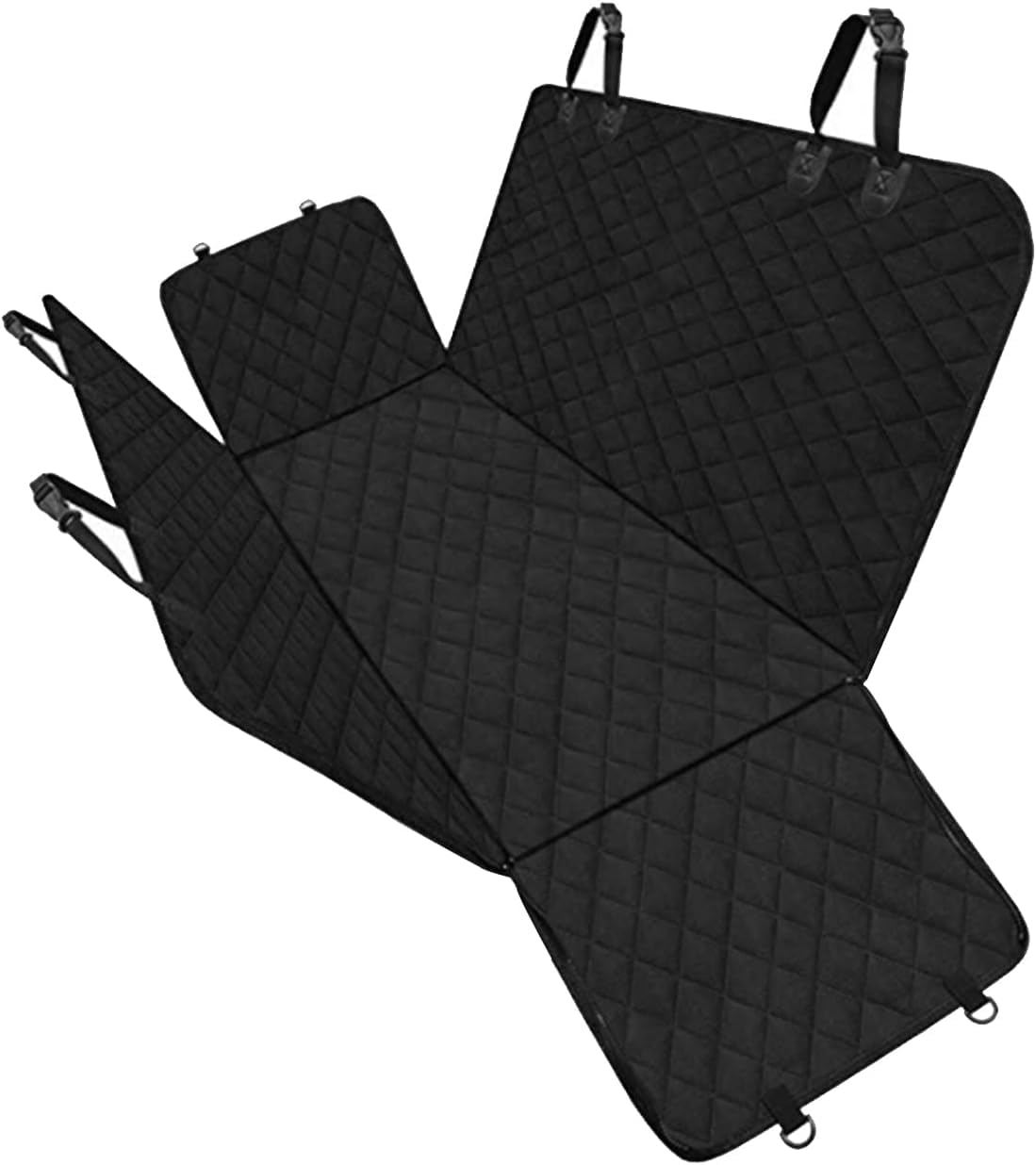 shine planet Dog Car Seat Cover for Pets Seat Cover Hammock 600D Heavy Duty Scratch Proof Nonslip Durable Soft Back Seat Covers for Cars Trucks and SUVs