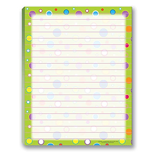 Image of Fun Pattern Designs Pads - USA Made- 4 Assorted Notepads - Shopping List, Teachers, Home, Office, Small Gift - USA Made