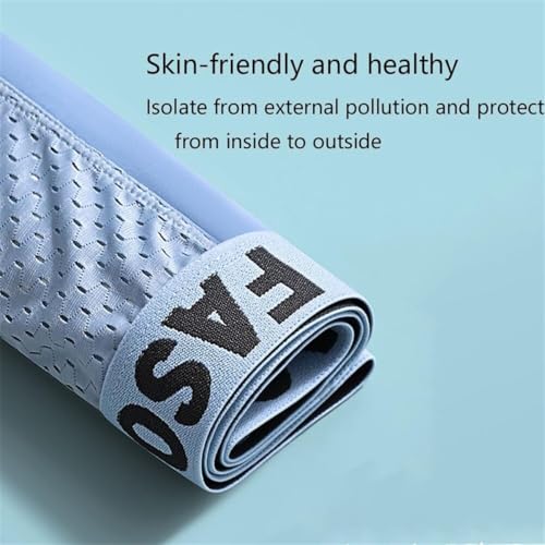 Fason Ice Silk Mesh Underwear for Men, Fason Low Rise Boxer Briefs, Men's Breathable Trunks, Ultra-Thin Panties4