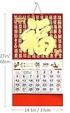 Dos und Don'ts of the day Chinesischer Kalender 2020 – für Jahr der Ratte, 63,5 x 35,6 cm (XL)