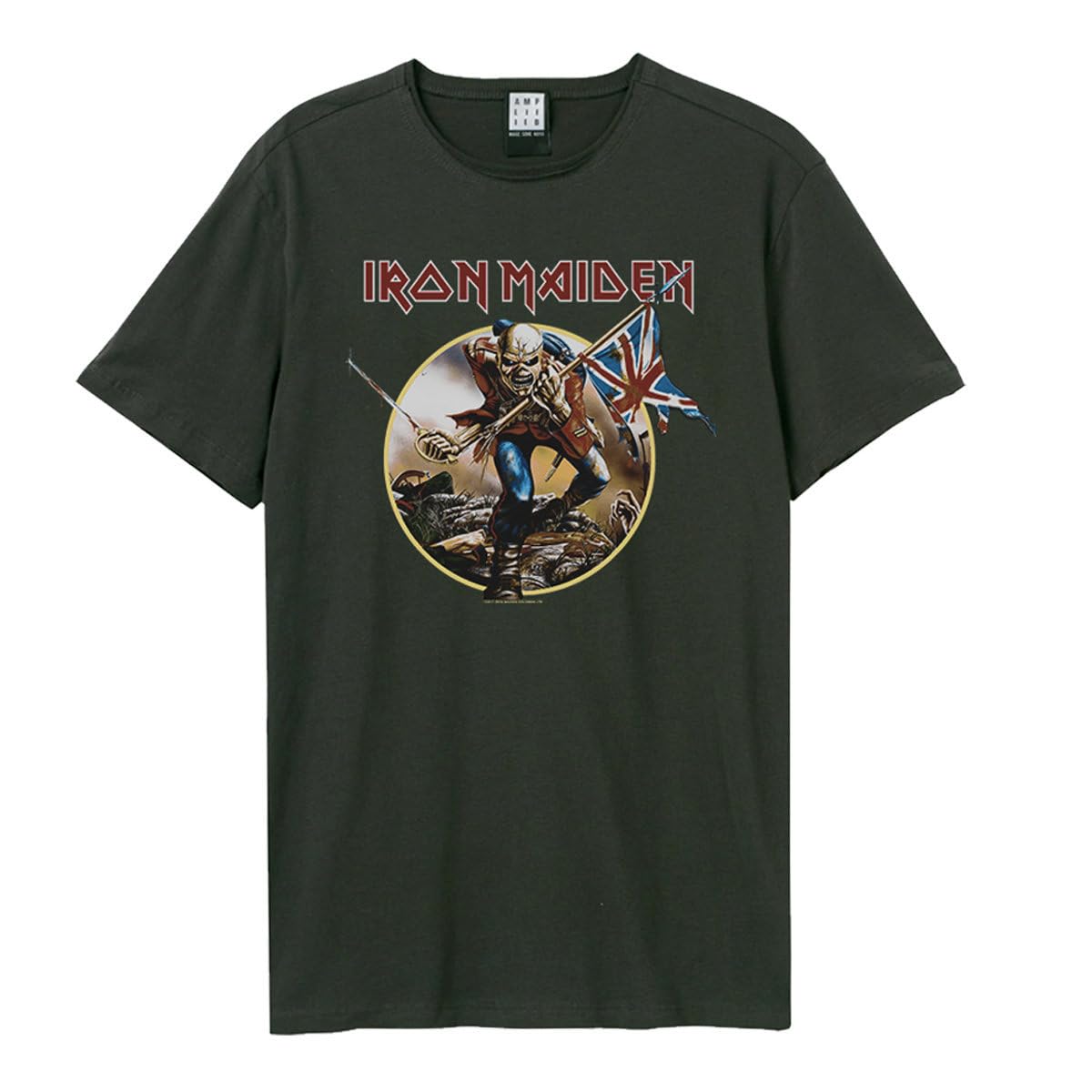 Amplified Ironmaiden Trooper Herren-T-Shirt, kurzärmelig