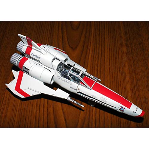MERISHOPP Battlestar Galactica Viper MK2 Ship 3D Model Kit Replica Spaceship DIY - Image 8 thumbnail