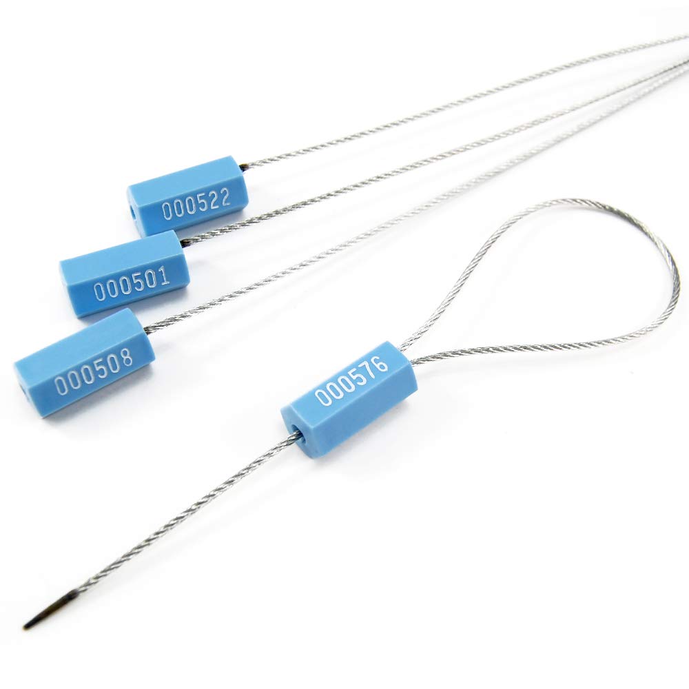 Sigilli Di Sicurezza Antimanomissione - 50 Pezzi Numerati Per Container, Cisterne E Spedizioni - Foto 13