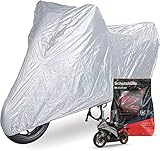 Universal Motorrad Abdeckplane Outdoor - Zubehör Motorradabdeckung Motorradplane Roller als Plane zur Abdeckung - Winterfest & wasserfest