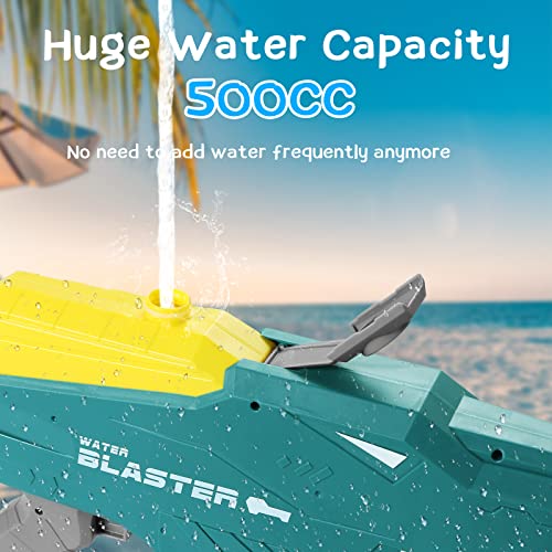 Electric Water Guns For Kids Adults - Full Auto Squirt Gun With Battery Powered High Capacity, Water Soaker Gun Blaster Water Pistol For Boy Girls Ages 8-12 Toys For Pool Outdoor Summer Swimming Party #TOP2