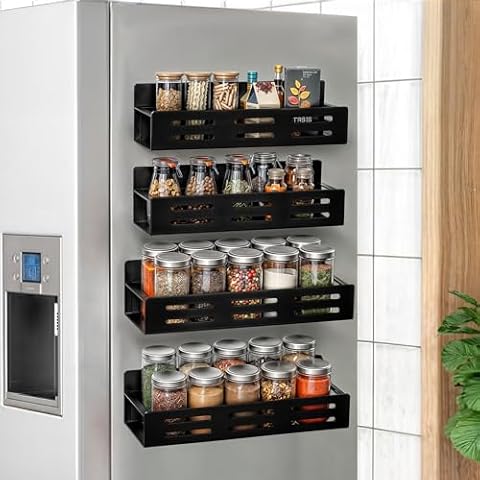XIBUZZ Magnetic Spice Rack Organizer Cover