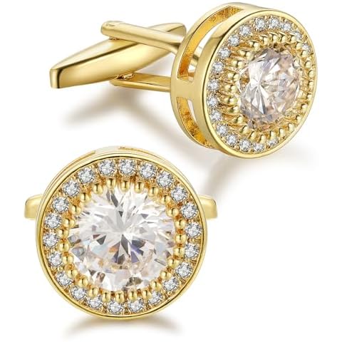 Boutons de Manchette Cyriacus en Cristal Cover