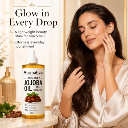Aromatico Jojoba Oil 200ml - Image 8