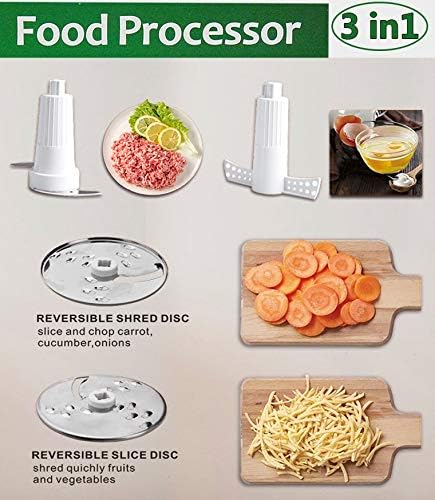 Multifunctional Household Electric Meat Grinder Cooking Stick Machine Squeezing Slice Cooking Machine Home Appliances for