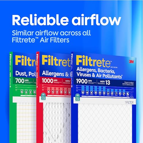 Filtrete 12x20x1 Air Filter, MERV 12, MPR 1500, Allergens, Bacteria & Viruses, 3-Month AC and Furnace Filters, Cleaner Air, Reliable Airflow, 2 HVAC Filters (Actual Size 11.81 x 19.81 x 0.78 in) - image 9