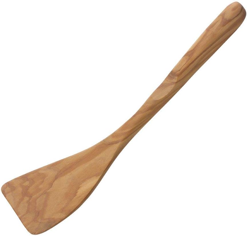Scanwood Olive Wood Rice Spoon 8.25" : Home & Kitchen