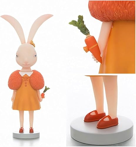 Miniatura 6 de SHUTING2020 Chinese feng Shui Statue Sculpture Valentine's Day Cute Rabbit Art Sculpture Living Room Decoration Decoration Home Creative Birthday